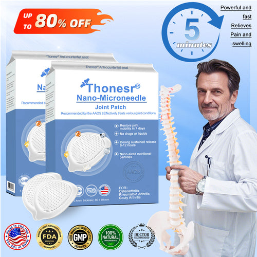 Official Store:🏃♂️➡️Thonesr® Nano-microneedle patch with HA and Horse Chestnut - for arthritis, varicose veins and various orthopedic diseases (no injections required, painless and long-lasting, visible results within 5 minutes)