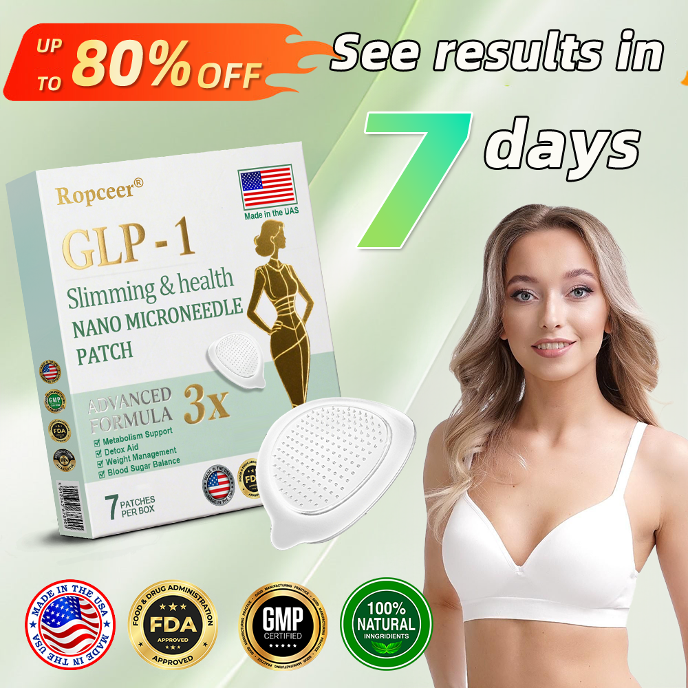 【Last Day Promotion 60% OFF🔥】Ropceer® NIDDK-Tirzepatide Slimming & health NANO MICRONEEDLE PATCH🇺🇸🔥(Zero Pain, 24/7 Release | Lose 20lbs FAST | 90% Sugar Drop | )