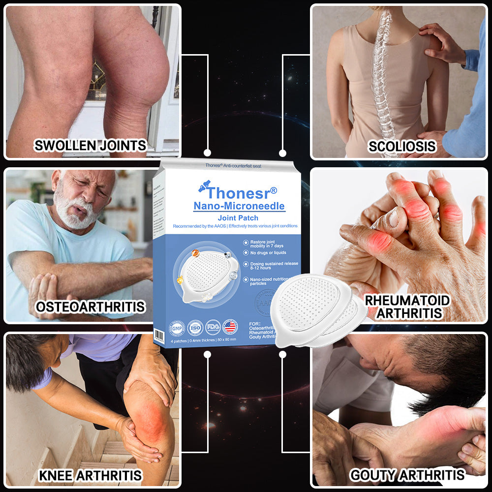 Official Store:🏃♂️➡️Thonesr® Nano-microneedle patch with HA and Horse Chestnut - for arthritis, varicose veins and various orthopedic diseases (no injections required, painless and long-lasting, visible results within 5 minutes)