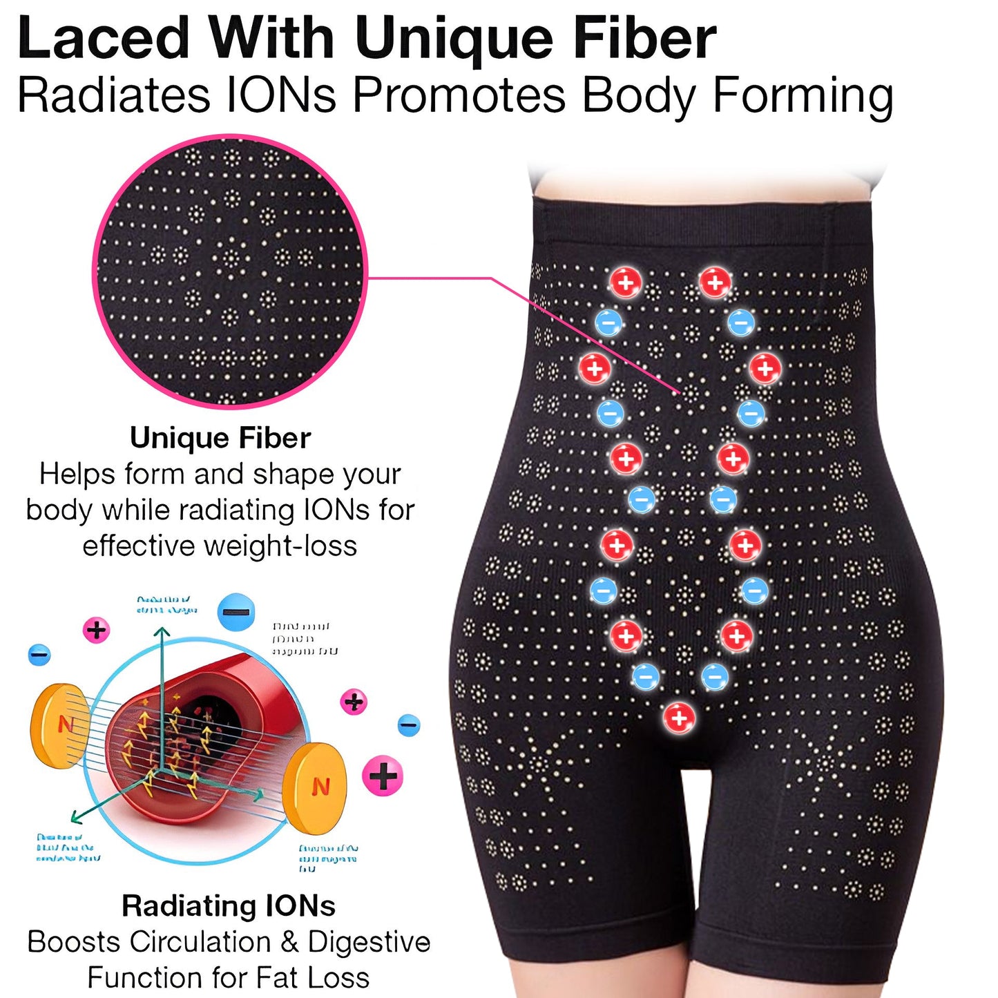 [Official Brand Store]🛒2025 Baicloud® Ice Silk Ion Fiber Repair Shaping Shorts