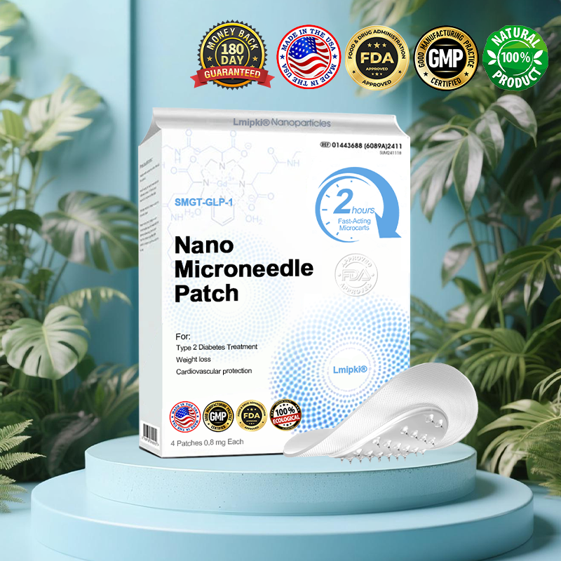 [Lmipki® Official Store】🛍️𝐍𝐚𝐧𝐨 𝐌𝐢𝐜𝐫𝐨𝐧𝐞𝐞𝐝𝐥𝐞 𝐏𝐚𝐭𝐜𝐡 𝐰𝐢𝐭𝐡 𝐒𝐌𝐆𝐓-𝐆𝐋𝐏-𝟏&𝐌𝐚𝐭𝐫𝐢𝐱𝐲丨𝟑𝟎𝟎𝟎-𝐒𝐥𝐢𝐦𝐦𝐢𝐧𝐠, 𝐒𝐤𝐢𝐧 𝐓𝐢𝐠𝐡𝐭𝐞𝐧𝐢𝐧𝐠, 𝐁𝐥𝐨𝐨𝐝 𝐒𝐮𝐠𝐚𝐫 𝐒𝐮𝐩𝐩𝐨𝐫𝐭, 𝐍𝐨 𝐈𝐧𝐣𝐞𝐜𝐭𝐢𝐨𝐧, 𝟕-𝐃𝐚𝐲 𝐑𝐞𝐬𝐮𝐥𝐭