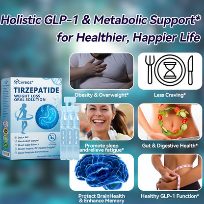 【Last Day Promotion 66% OFF🔥】 𝑪𝒗𝒓𝒆𝒐𝒛® NIDDK-Tirzepatide Oral Solution 🎉Use once every two days, | Lose 20 pounds quickly | Reduce sugar by 90% |)