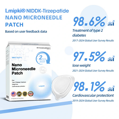[Lmipki® Official Store】🛍️𝐍𝐚𝐧𝐨 𝐌𝐢𝐜𝐫𝐨𝐧𝐞𝐞𝐝𝐥𝐞 𝐏𝐚𝐭𝐜𝐡 𝐰𝐢𝐭𝐡 𝐒𝐌𝐆𝐓-𝐆𝐋𝐏-𝟏&𝐌𝐚𝐭𝐫𝐢𝐱𝐲丨𝟑𝟎𝟎𝟎-𝐒𝐥𝐢𝐦𝐦𝐢𝐧𝐠, 𝐒𝐤𝐢𝐧 𝐓𝐢𝐠𝐡𝐭𝐞𝐧𝐢𝐧𝐠, 𝐁𝐥𝐨𝐨𝐝 𝐒𝐮𝐠𝐚𝐫 𝐒𝐮𝐩𝐩𝐨𝐫𝐭, 𝐍𝐨 𝐈𝐧𝐣𝐞𝐜𝐭𝐢𝐨𝐧, 𝟕-𝐃𝐚𝐲 𝐑𝐞𝐬𝐮𝐥𝐭