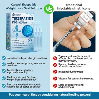 【Last Day Promotion 66% OFF🔥】 𝑪𝒗𝒓𝒆𝒐𝒛® NIDDK-Tirzepatide Oral Solution 🎉Use once every two days, | Lose 20 pounds quickly | Reduce sugar by 90% |)